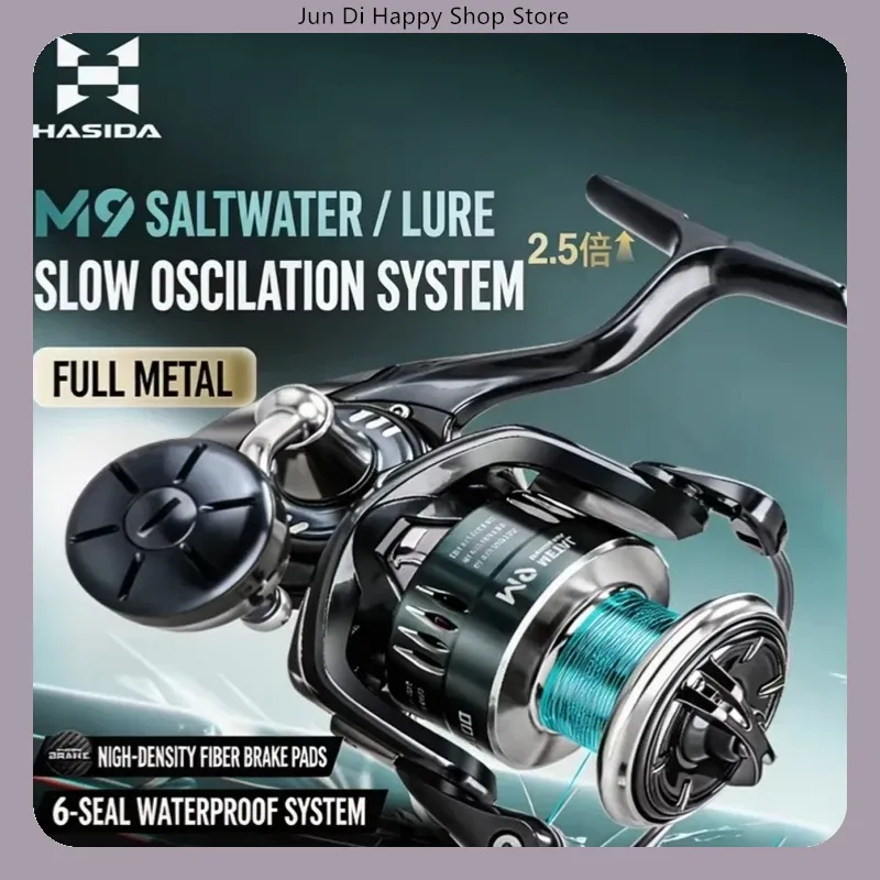 HASIDA M9 Spinning Reel Full M - đánh giá và giá Fishing Boat Steering Wheel